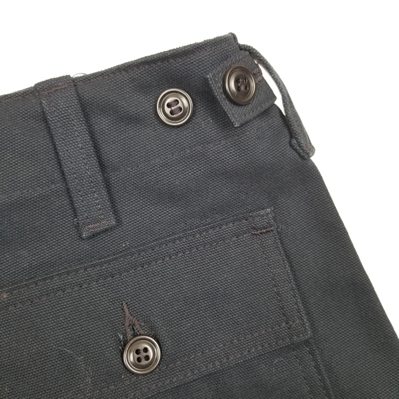 C.C Filson Military Shorts Navy Blue Made in USA - Picture 7 of 9